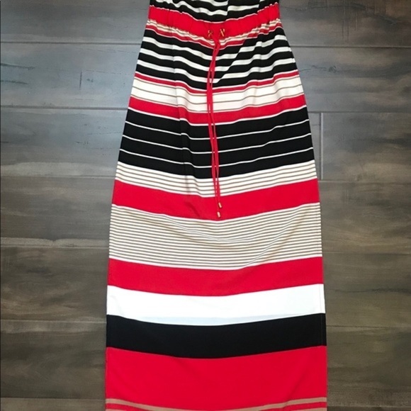 #92 Cache Maxi Drawstring Dress - Picture 4 of 4